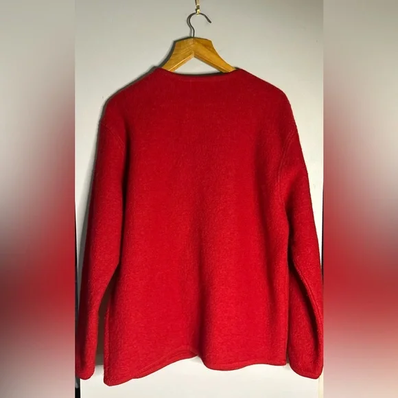 100% boiled wool cardigan - Picture 2 of 14